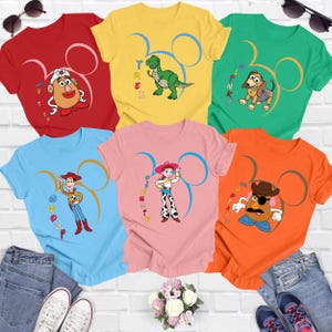Toy Story Disneyland Trip Shirt, Disney Family Matching Shirt