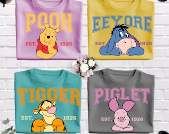 Winnie the Pooh Tee: Disney Family Trip Shirt (Multiple Sizes & Colors)