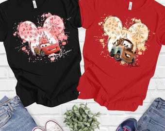 Disney Cars Shirt, Mcqueen, Sally, Mack, Mater, Guido, Fillmore Shirt, Family Matching Shirts, Disney Family Trip Shirt, Cars Fun Gift