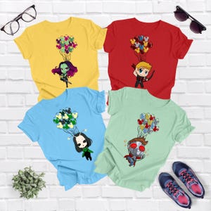Disney Avengers Shirt, Disney Superhero Shirt, Avengers Chibi Shirt, Avengers Balloons Shirt,Disneyworld Shirt,Marvel and Avenger Fun Shirt