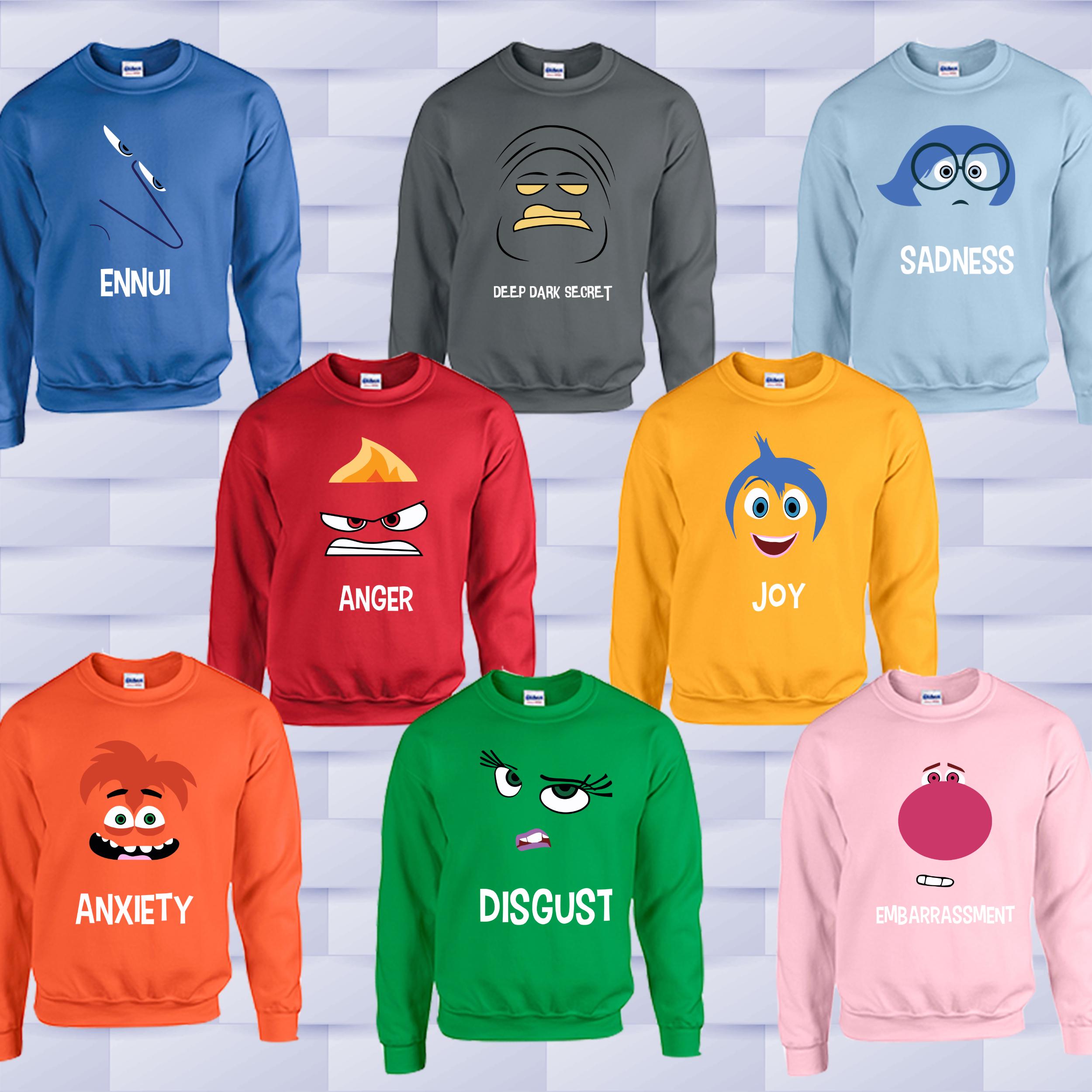 Inside Out Sweatshirt - Etsy Inside Out Sweatshirt - Etsy