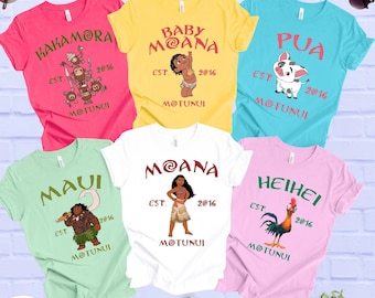 Princess Moana Shirt: Disney Family Trip Tee (Youth & Adult)