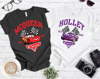 Disney Cars Movie Shirt, Mcqueen, Sally, Mack, Mater, Guido, Fillmore Shirt, Family Matching Shirts, Disney Family Trip Shirt, Cars Fun Gift