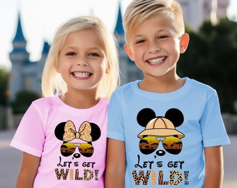 Custom Animal Kingdom Safari Shirt, Disney Trip 2026 Shirt, Disney World Family Shirts, Disney Birthday, Matching Family Shirt, Disney Crew