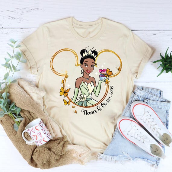 Frog Shirt Princess Tiana Shirt For Girl Disney Princess Tiana Shirt
