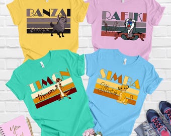 Lion King Shirt, Simba, Timon, Animal Kingdom Trip Shirt