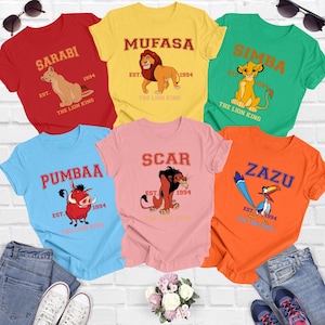 Disney Lion King Shirt, Animal Kingdom Shirt, Disneyland Trip Shirt, Simba Shirt, Mufasa Shirt,  Lion King Circle of Life Fun Shirt