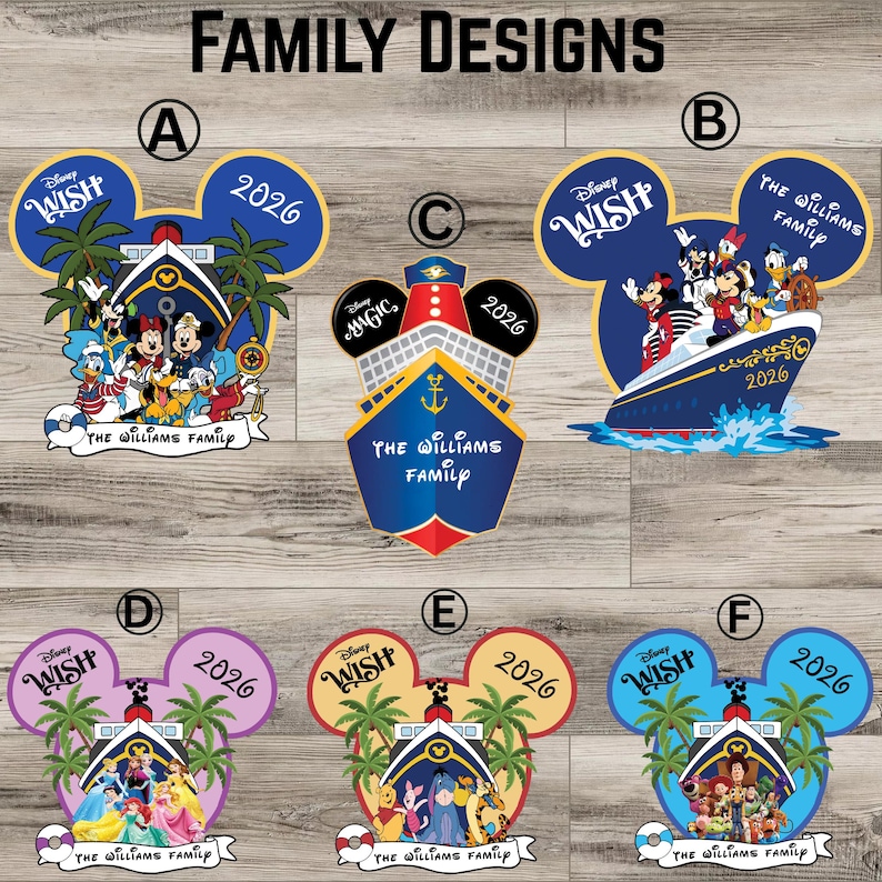 Imán para puerta de crucero de Disney, personalizado (letrero de cabina personalizado) imagen 7
