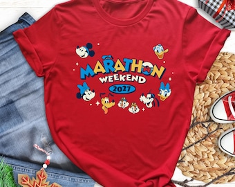 Disney Marathon 2027 Shirt: Run Disney  - Family Run Tee