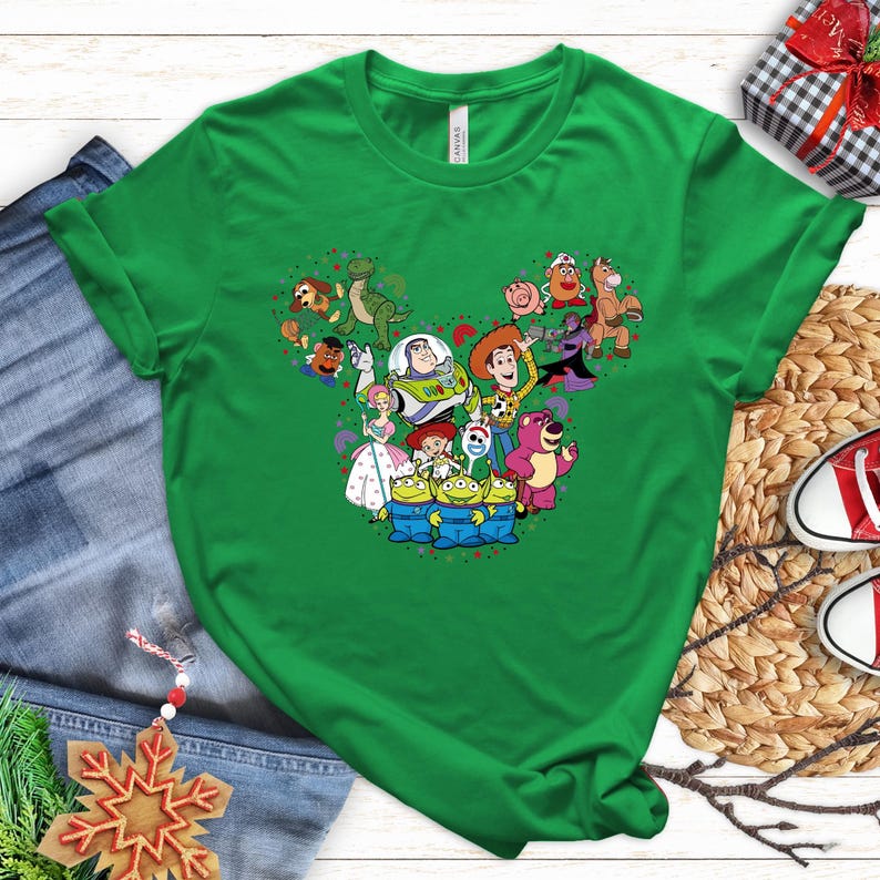 Camiseta con personajes de Toy Story, viaje a Disneyland, camiseta a juego para toda la familia imagen 3