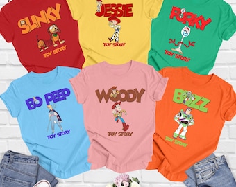 Toy Story Characters Shirt, Disneyland Trip Tee