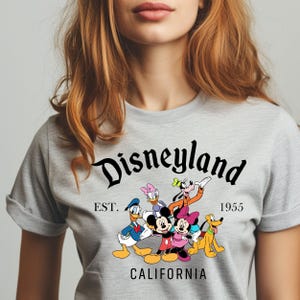 Disneyland California Shirt, Disneyland Family Shirts, Disneyland California, Disney Friends Shirt, Disney Gift Shirt, Disney Trip Shirt image 1