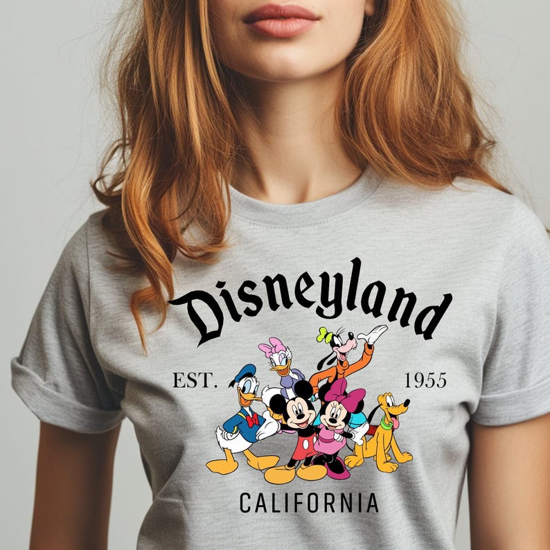 Disneyland California Shirt, Disneyland Family Shirts, Disneyland California, Disney Friends Shirt, Disney Gift Shirt, Disney Trip Shirt image 1
