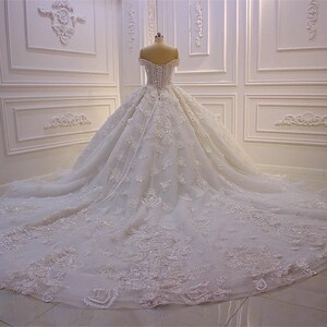 Luxurious Wedding Gown Ballgown Wedding Dress Aline - Etsy