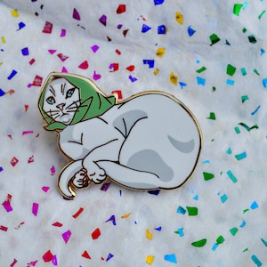Babushkat Enamel Pin