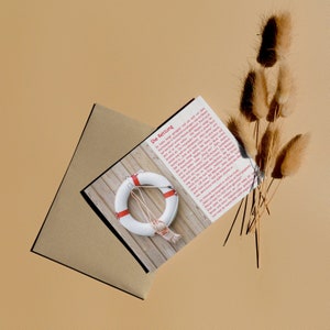 Storia Cartolina Cartolina Salvataggio Mindfulness Detti Citazione Storia Regalo
