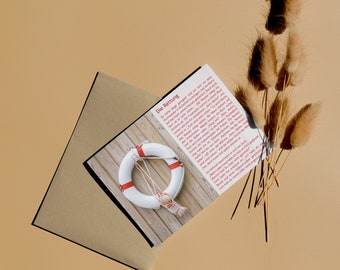 Story Card Postcard Rescue Mindfulness Sayings Quote History Gift