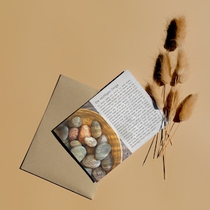 Carte postale Choses importantes Carte d’histoire Pleine conscience Dictons Citation Histoire Cadeau