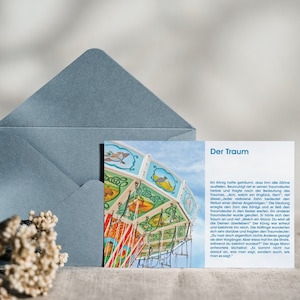 Cartolina Dream Story Card Mindfulness Sayings Quote History Gift