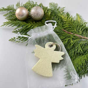 Vilten sleutelhanger | Beschermengel | Geschenk