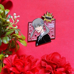 Demon Scythe Meister Enamel Pin