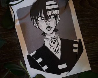 クロナ ソウルイーター アニメ ポストカード アートプリント - Etsy 日本