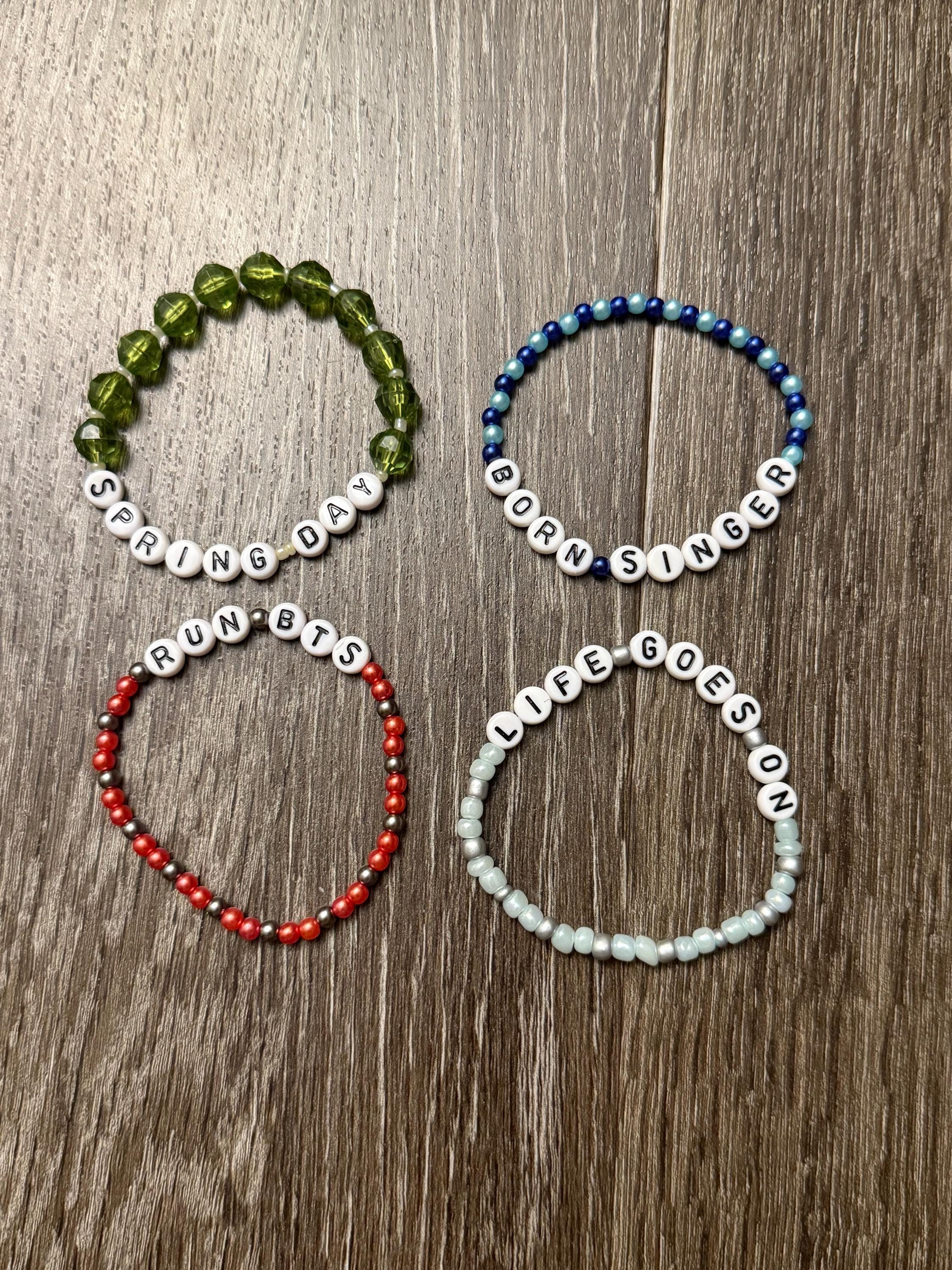 BTS Bracelet Pack | Friendship Bracelets for Trading at Concerts