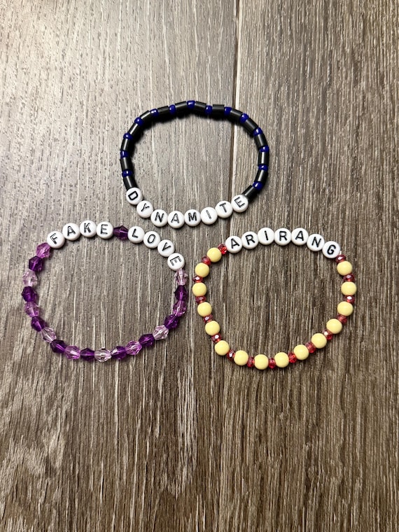 BTS Bracelet Pack | Friendship Bracelets for Trading at Concerts