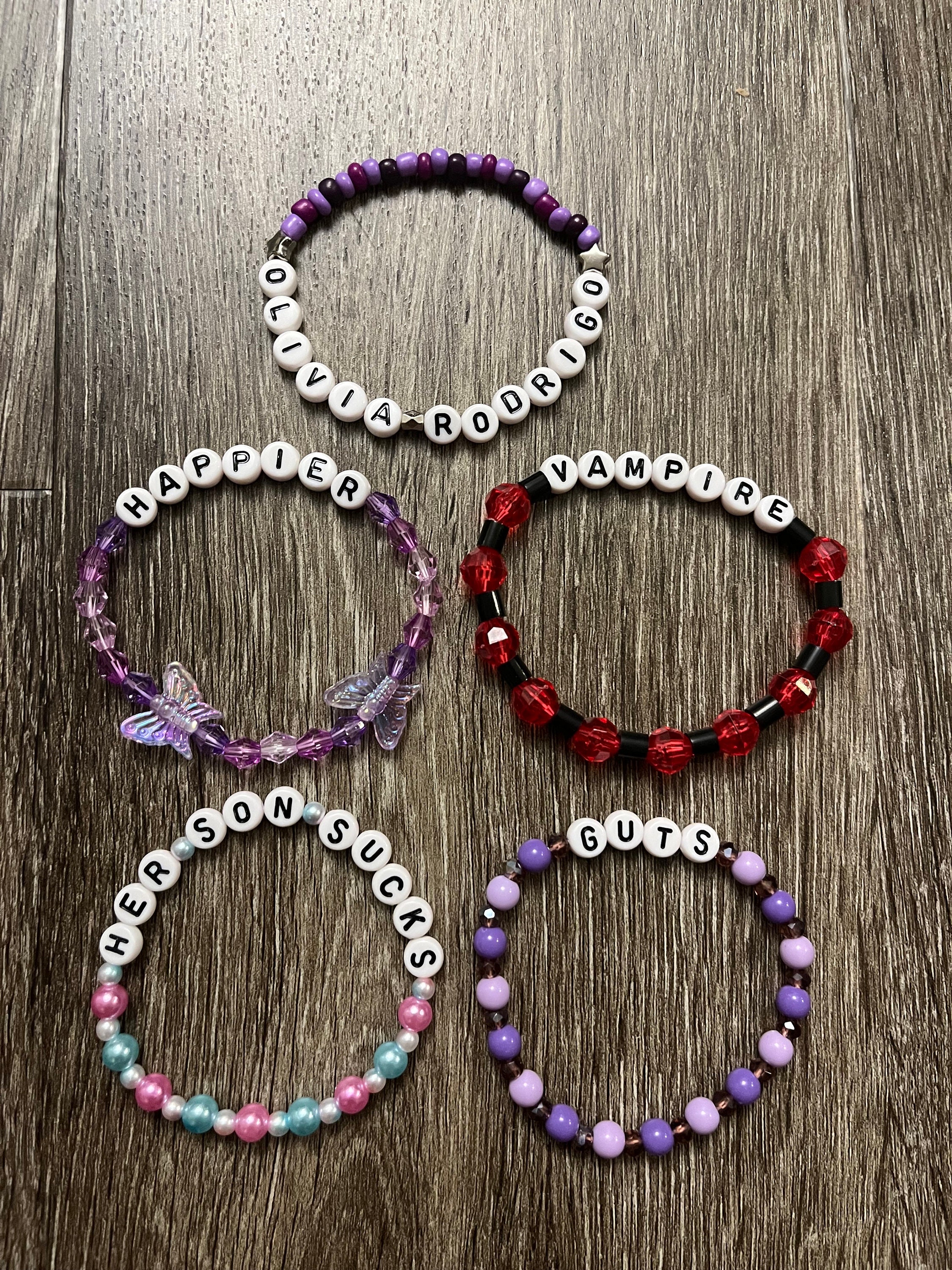 Olivia Rodrigo SOUR Clay Bead Bracelet -  Denmark