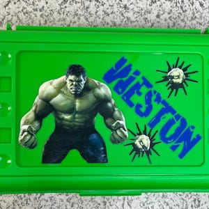 Personalized Pencil Box, boy or Girls Pencil Box, Back to School Supplies