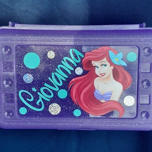 Mermaid Pencil Box, Girls Pencil Box, Back to School Supplies