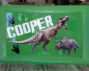 Dinosaur Pencil Box, T-rex Pencil Box, Back to School Supplies