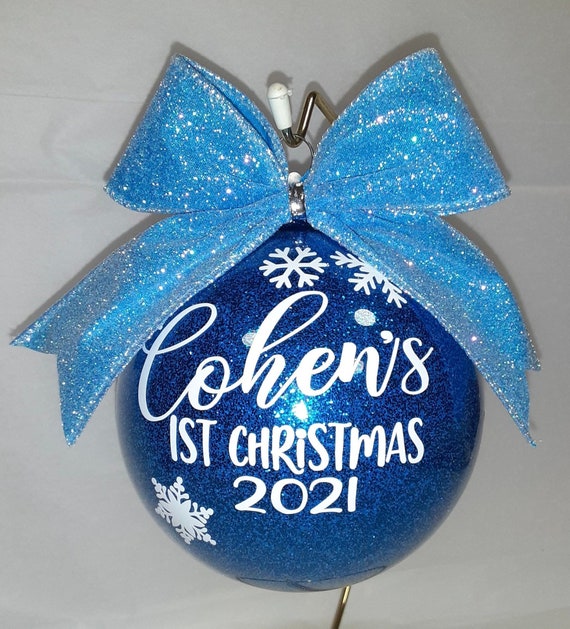 Kids Christmas Ornament 1st Ornament 2nd Ornament 3rd Ornament