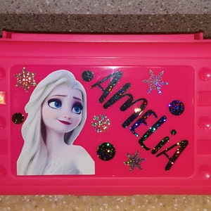 Elsa Pencil Box, Girls Pencil Box, Back to School Supplies