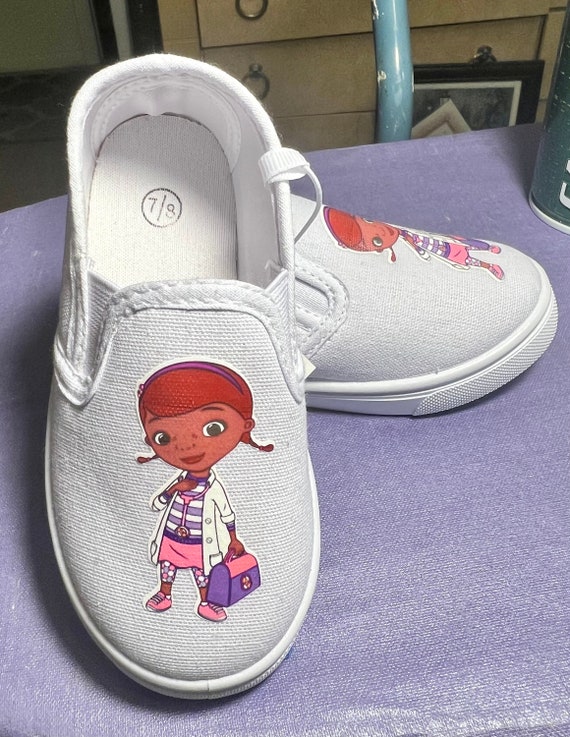 Bluey peppa Pig and Dr Mcstuffins Custom Baby toddler Little Kid Shoes Etsy UK