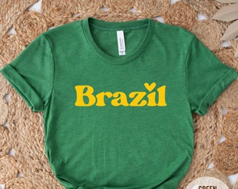 Brazil T-Shirt, Brasil Tee, Brazilian T-Shirt, Portuguese Saying Shirt, Gift for Brazilian, Brazil Gifts, Women Shirt, Portugues Please