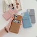 Luxury Leather Card Holder Wallet iPhone 13 12 11 Pro Max case iPhone 12 Mini iPhone XR iPhone XS Max Case iPhone 7 8 Plus iPhone SE Case 