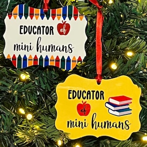 Teacher Appreciation Ornament: Educator Gift