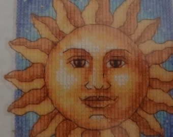 1999 Dimensions "Sunny Thought" Crossstitch Kit #72640