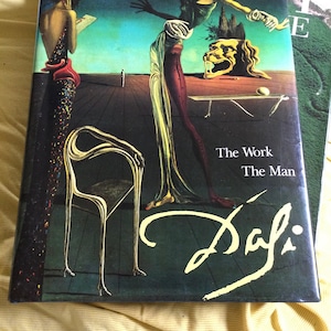 Dali: The Work, the Man Book by Robert Descharnes (1984, Hardcover).