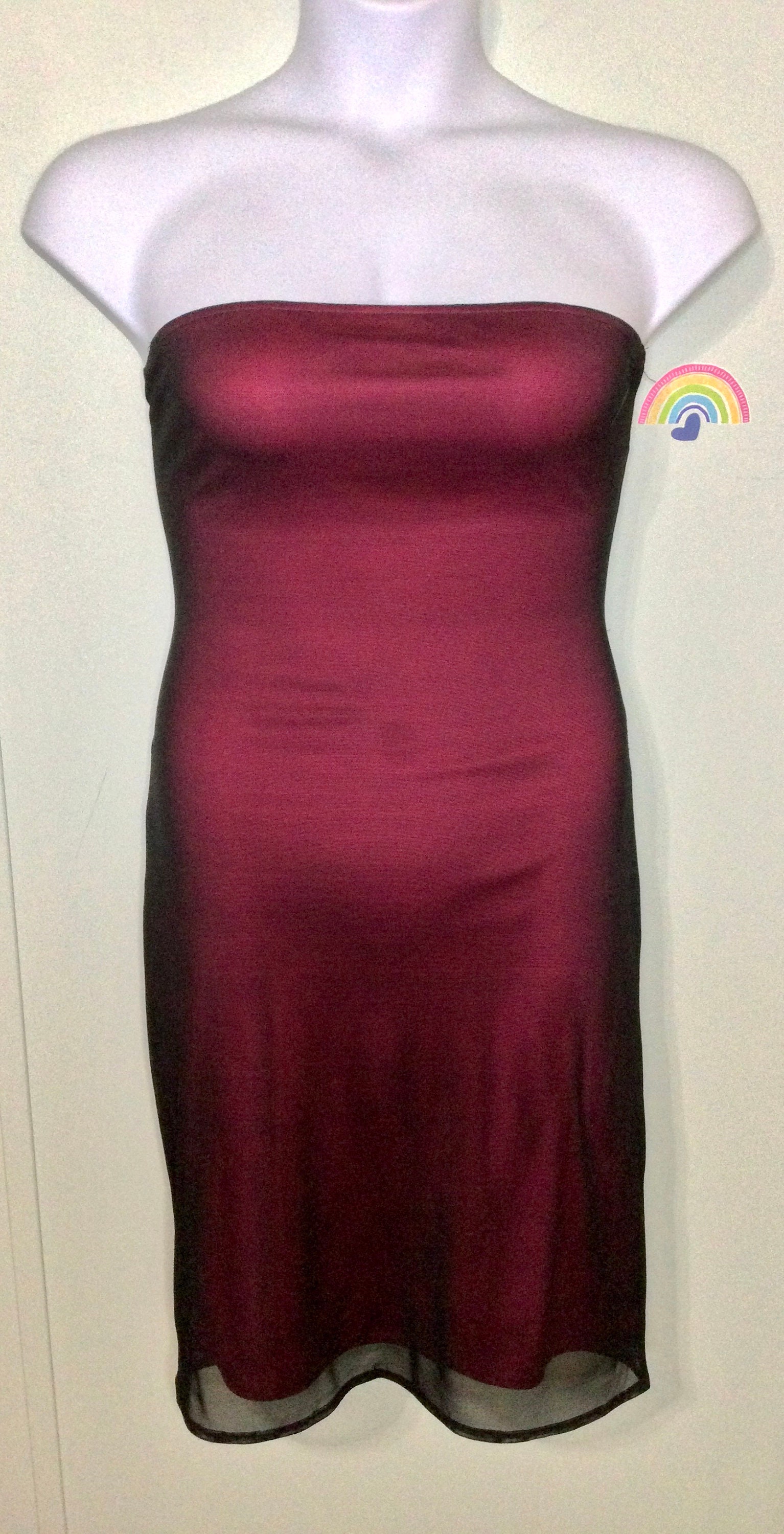 knee length dresses for ladies 80s Fredericks of Hollywood Dress