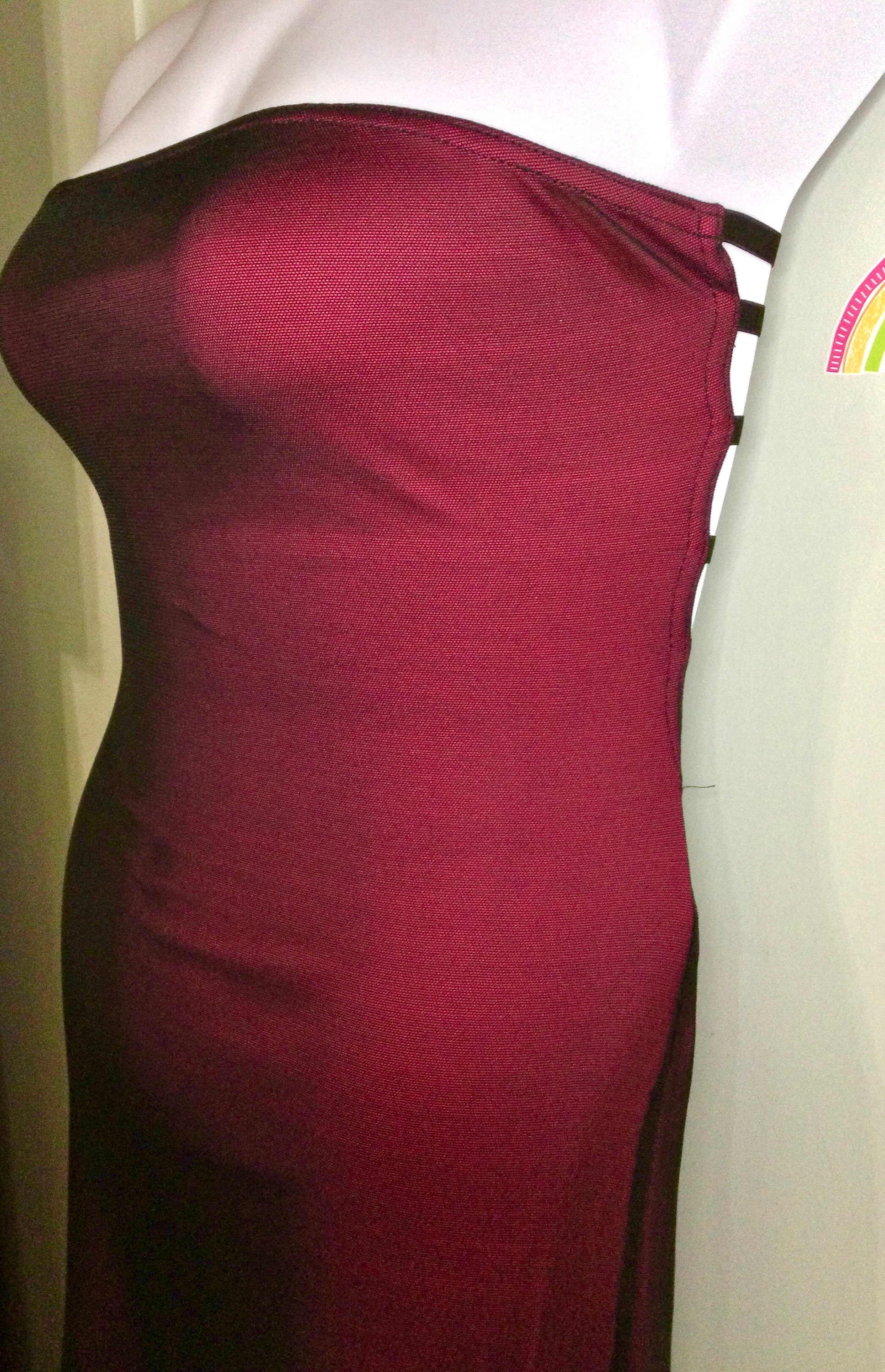 Vintage Fredericks of Hollywood Black Fushia Mesh Dress. Size Small - Etsy