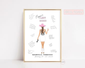 Last Rodeo Bachelorette, Last Hoedown, Space Cowgirl, Guestbook Alternative, Nashville, Disco Cowgirl, Brides Last Ride, Hen Do Party Gift