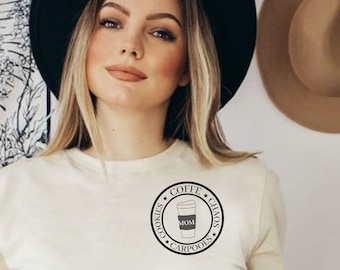 Mama Coffee Chaos T-Shirt – Caffeine & Chaos Mom Life Shirt, Funny Coffee Lover Gift for Busy Moms