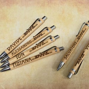 Penna in Bambù Personalizzata
