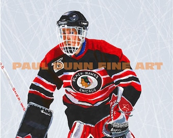 Chicago Blackhawks 1991-1992 Dominik Hasek NHL Hockey Jersey (44