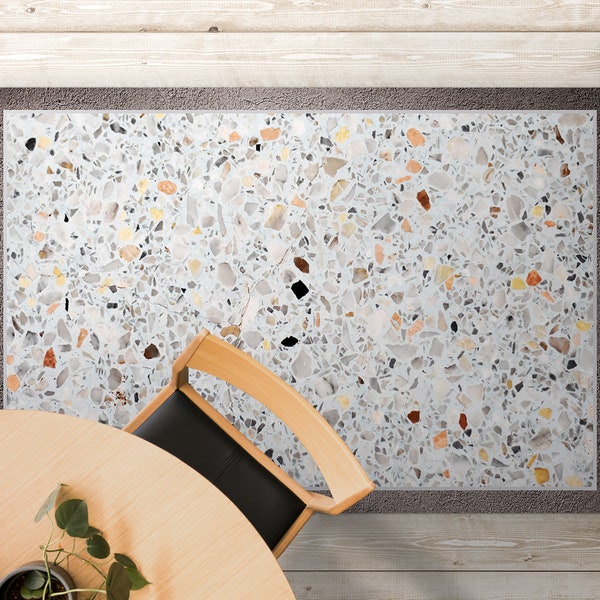 Terrazzo Vinyl Roll - Etsy
