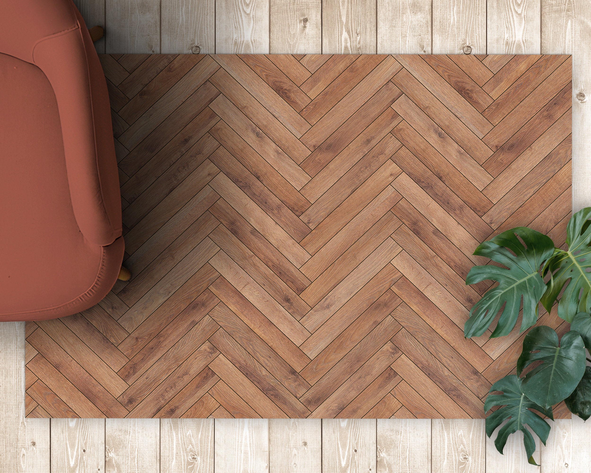 Wood floor mat Etsy Nederland