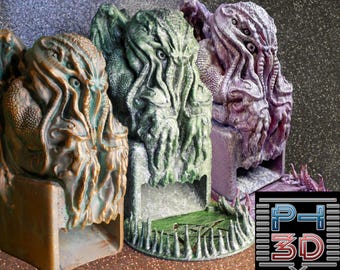 Cthulhu Dice Tower - many colors - 3d Printed