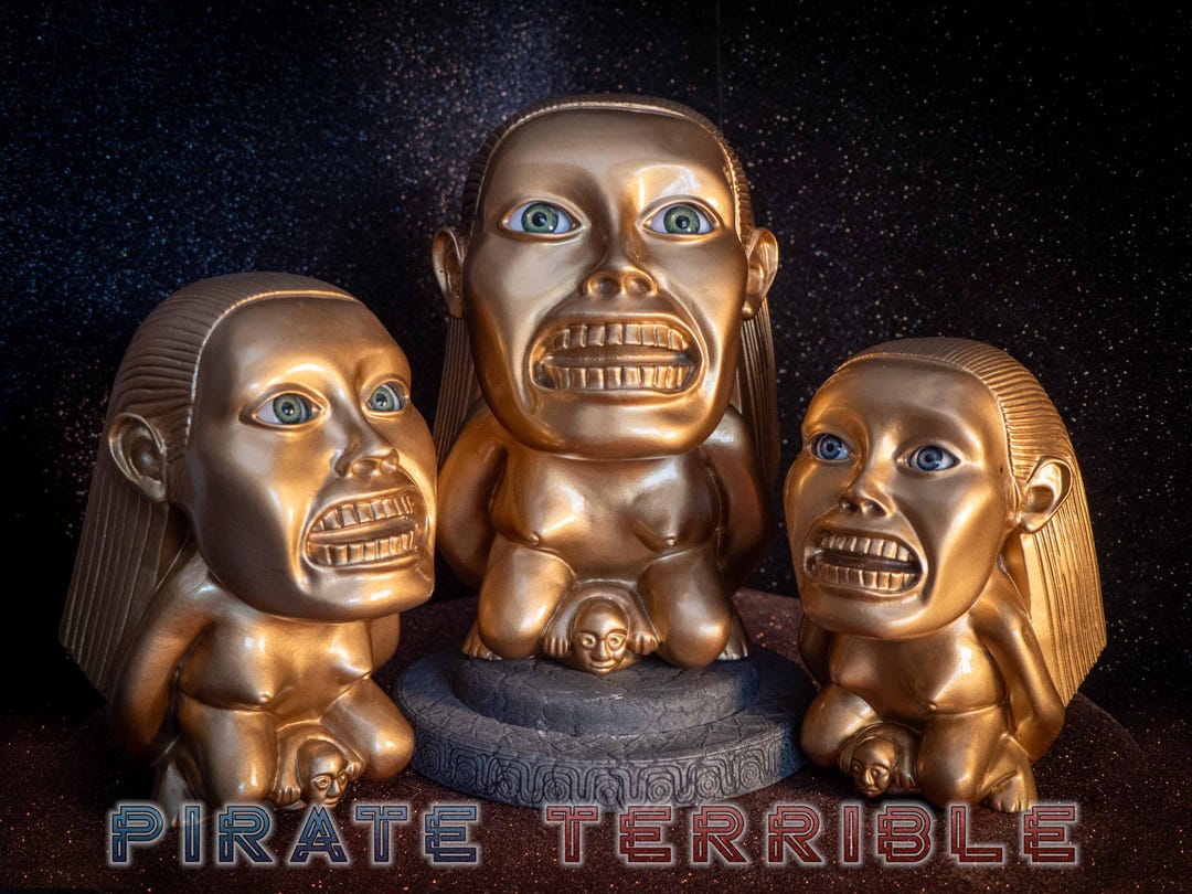 Golden Chachapoyan Idol - I.J. Raiders of the Lost Ark - Etsy